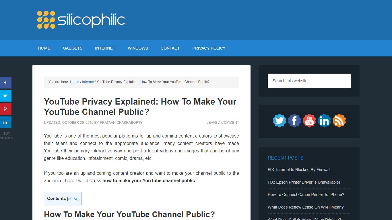 YouTube Privacy Explained: How To Make Your YouTube Channel Public?