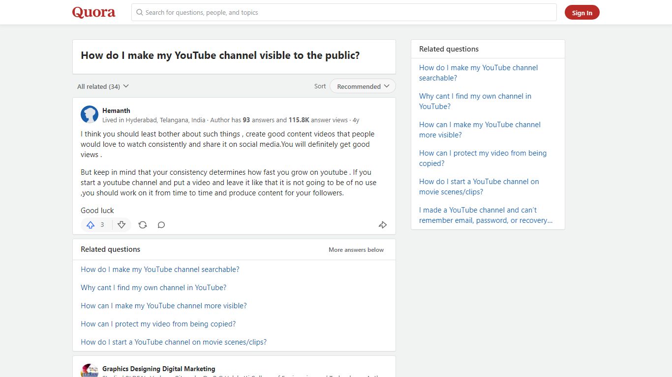 How to make my YouTube channel visible to the public - Quora